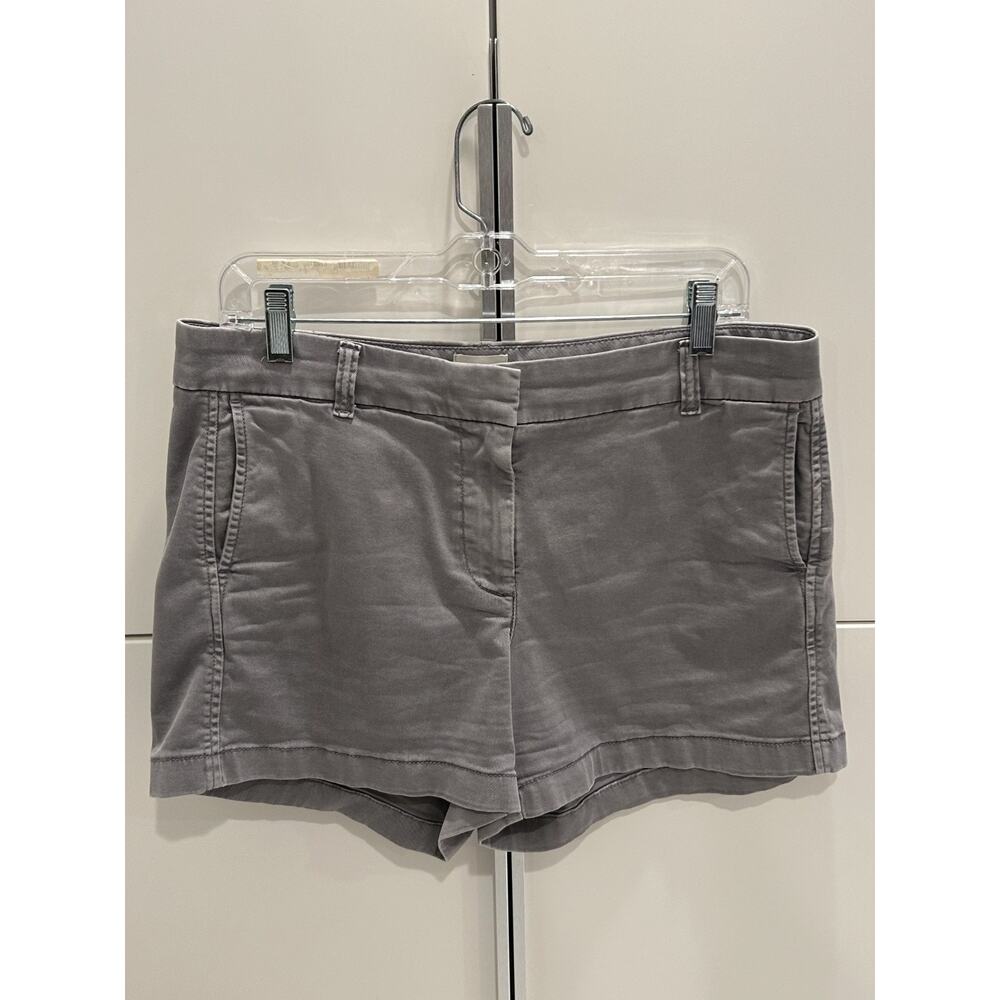 J.Crew Women's size 10 grey chino shorts